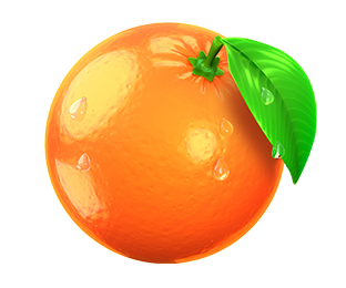 7 Gold Fruits Pomarańczowy symbol