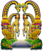 Bali Dragon Symbol ogrodu