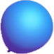 Mega Party Bucks Symbol niebieskiego balonu
