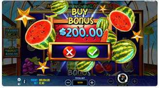 Mighty Munching Melons Kup bonus
