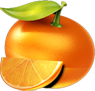 Mighty Munching Melons Pomarańczowy symbol