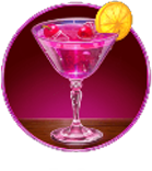 Strawberry Cocktail Symbol różowego koktajlu