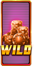 Casino Heist Megaways Pomarańczowy symbol Wild