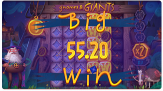 Gnomes & Giants Wielka wygrana
