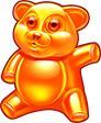 Sugar Rush 1000 Symbol pomarańczowego niedźwiedzia