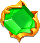 Royal Nuts Symbol zielonego klejnotu