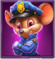 Mystery Mice Symbol policjanta